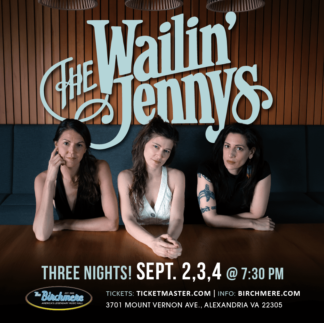 The Wailin' Jennys 2026 & 2027 tour poster