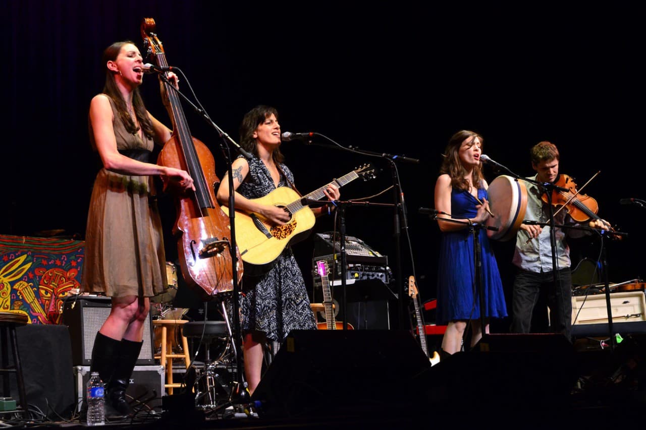 The Wailin' Jennys performing on tour